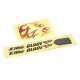 Eflite Decal Sheet, Flame: B400