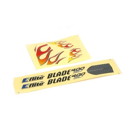 Eflite Decal Sheet, Flame: B400
