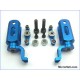 MicroHeli Blade Grips w/ Mixing Arms (BLUE) - Blade 400/3D