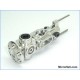 MicroHeli Precision CNC Center Hub in SILVER - Blade 400