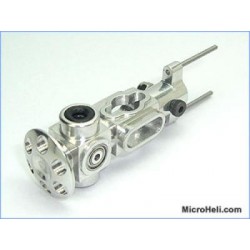 MicroHeli Precision CNC Center Hub in SILVER - Blade 400