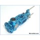 MicroHeli Precision CNC Center Hub in BLUE - Blade 400