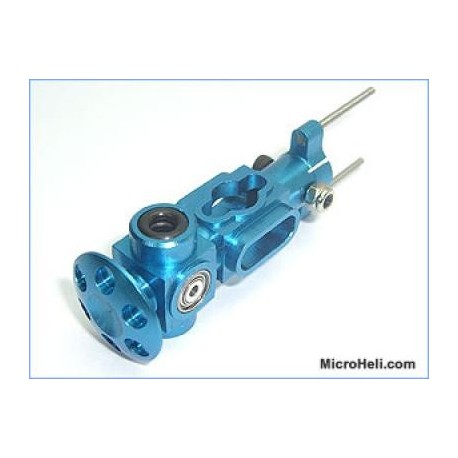 MicroHeli Precision CNC Center Hub in BLUE - Blade 400