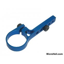 MicroHeli Tail Servo Mount ( BLUE ) - BLADE 400