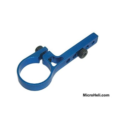 MicroHeli Tail Servo Mount ( BLUE ) - BLADE 400
