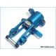 MicroHeli Precision Tail Pulley Case (BLUE) - Blade 400