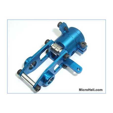 MicroHeli Precision Tail Pulley Case (BLUE) - Blade 400