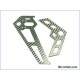 MicroHeli Tail Fin Round END - Blade 400/Belt CP