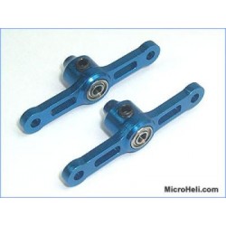 MicroHeli Precision CNC Hiller Control Lever (BLUE) - BLADE 400