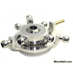 MicroHeli 120 CCPM Deluxe Swashplate ( Silver ) - BLade 400