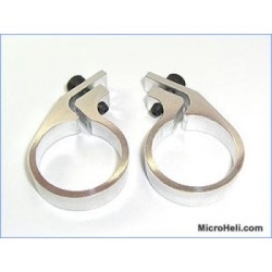 MicroHeli Servo Mount ( SILVER ) - Trex 500