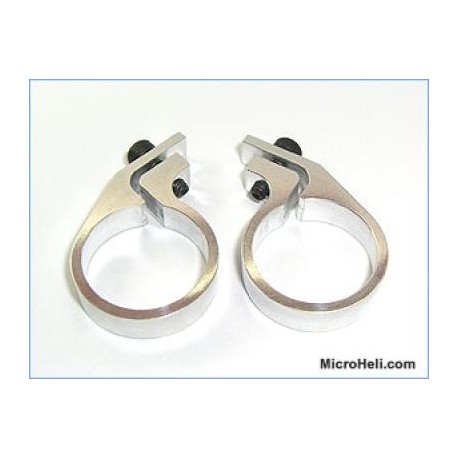 MicroHeli Servo Mount ( SILVER ) - Trex 500