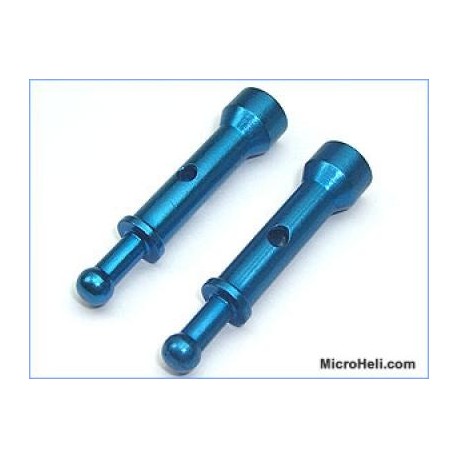 MicroHeli Aluminum Canopy Mount (Blue) - TREX500