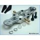 MicroHeli CNC Lower Main Blade Grips (SILVER) - Lama