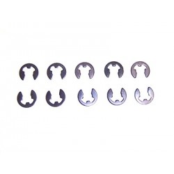 2.5mm E-Clips (10pcs)