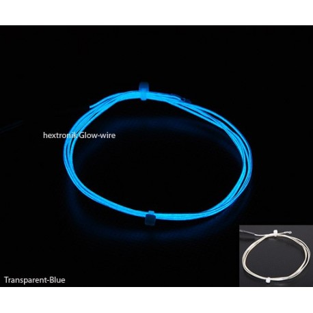 hexTronik Lumifly Glow Wire BLUE
