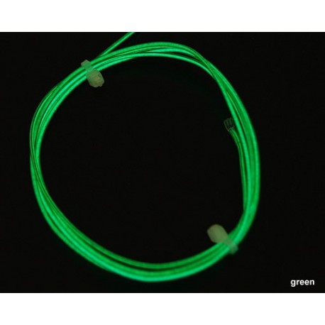 hexTronik Lumifly Glow Wire GREEN 1.2mtr