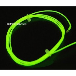 hexTronik Lumifly Glow Wire YELLOW