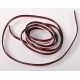 Flat 26AWG servo wire 1mtr (R/B/W)