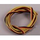 Flat 26AWG servo wire 1mtr (R/B/Y)