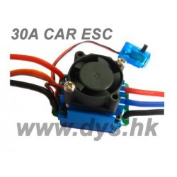 30A(CAR) W/fan Brushless ESC 