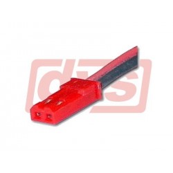 JST LEAD WITH MALE CONNECTOR with 15cm 24AWG silicon wire