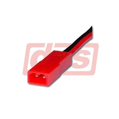 JST LEAD WITH FEMALE CONNECTOR with 15cm 24AWG silicon wire