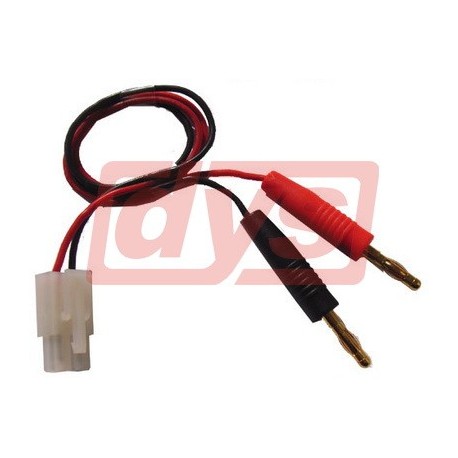 Heavy duty Tamiya to Banana plug charge adaptor