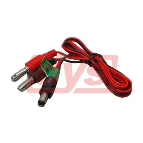 Futaba TX 2.3mm to banana plug adaptor