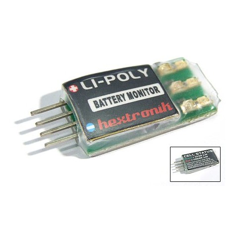 HXT Lipo Monitor 3S