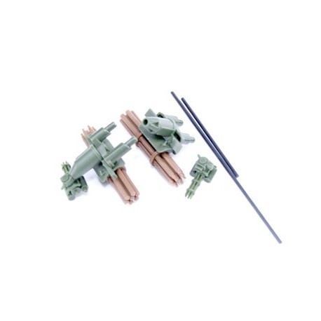 Eflite Body Mounts & Gun Pods, Huey: BCP,CP+,CPPro,CPPro2