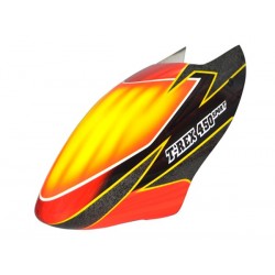 FUSUNO T-Rex 450 Sport PAINTED Fiberglass Canopy (INFINITE FIRE)