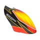 FUSUNO T-Rex 450 Sport PAINTED Fiberglass Canopy (INFINITE FIRE)