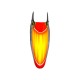 FUSUNO T-Rex 450 Sport PAINTED Fiberglass Canopy (INFINITE FIRE)