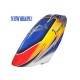 FUSUNO New Design SUNSET Airbrush Fiberglass Canopy Trex 700N EX
