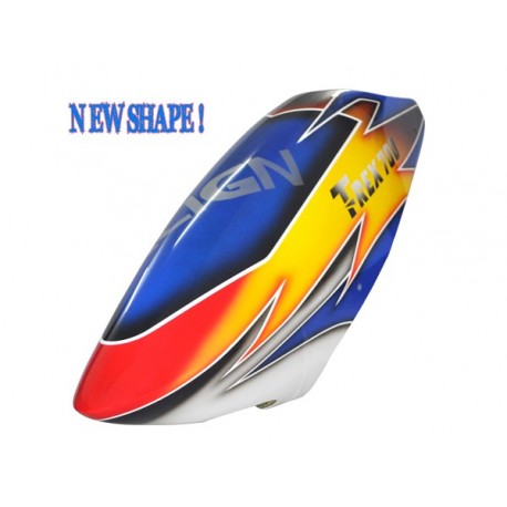 FUSUNO New Design SUNSET Airbrush Fiberglass Canopy Trex 700N EX