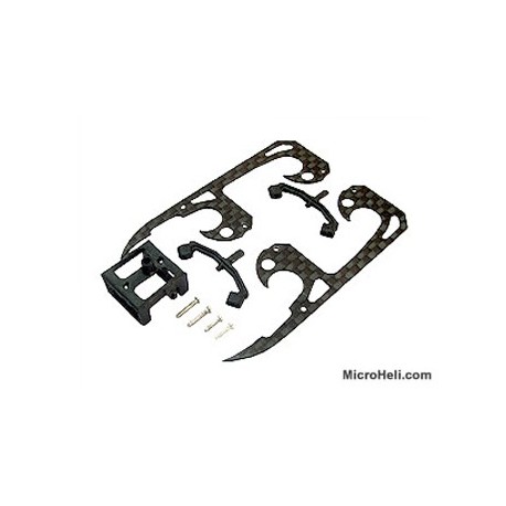 MicroHeli Carbon Landing Gear - Blade MSR