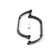 Gorilla Gear Landing Skids 450 Helis- Black (Stand.Profile)