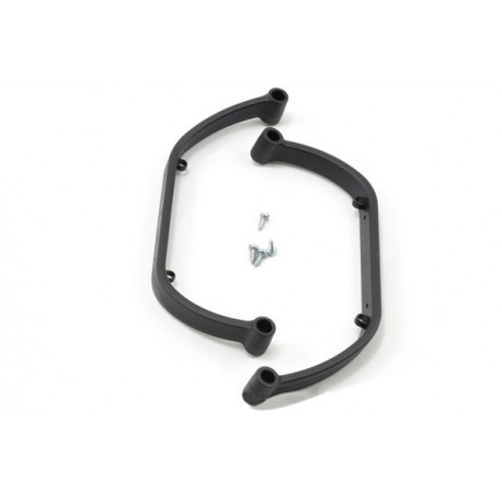 Gorilla Gear Landing Skids 450 Helis- Black (Stand.Profile)