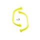 Gorilla Gear Landing Skids 450 Helis - Yellow (Stand. Profile)