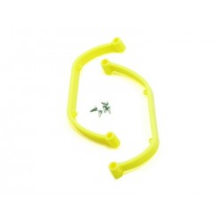 Gorilla Gear Landing Skids 450 Helis - Yellow (Stand. Profile)