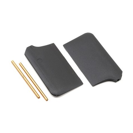 Gorilla Gear Programmable Paddles - 450 Helicopters - Black