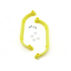 Gorilla Gear Landing Skids 450 Helis - Yellow (Low Profile)