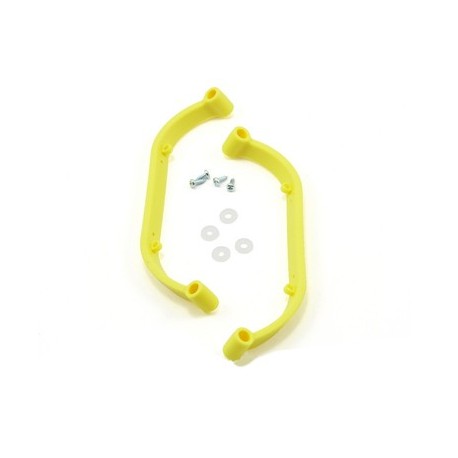 Gorilla Gear Landing Skids 450 Helis - Yellow (Low Profile)