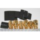8mm Gold connector (3 pairs)