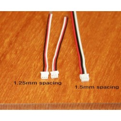 3 holes min JST (hole distance is 1.25mm)