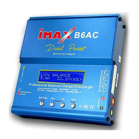 IMAX-B6AC Li-Polymer Balance Charger DUAL POWER 