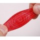 Wire Mesh Guard Red 6mm (1mtr)