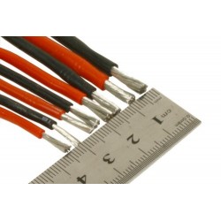 Silicon Electric Wire 16AWG 252/0.08 OD:3.0mm (1m) red