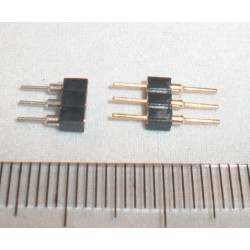 3-pin plug (pair)